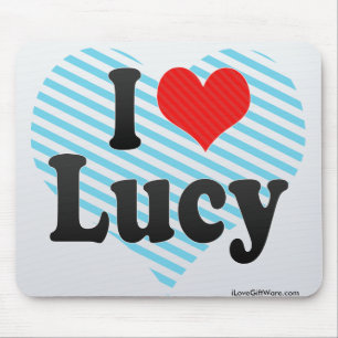 Tapis De Souris J'aime Lucy