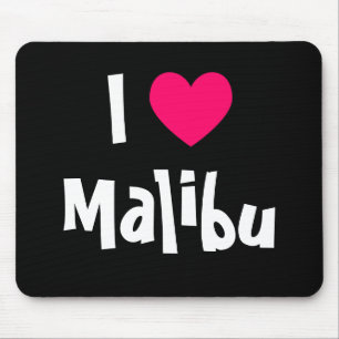 Tapis De Souris J'aime Malibu