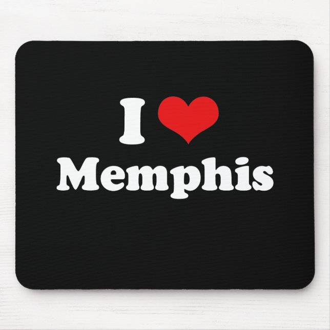 TAPIS DE SOURIS J'AIME MEMPHIS (Devant)