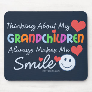 Tapis De Souris J'aime mes petits-enfants