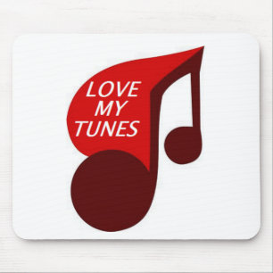 TAPIS DE SOURIS J'AIME MES TUNES