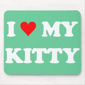 Tapis De Souris J'aime mon chaton