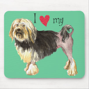 Tapis De Souris J'aime mon Lowchen