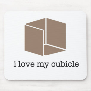 Tapis De Souris "j'aime mon mousepad de compartiment" -