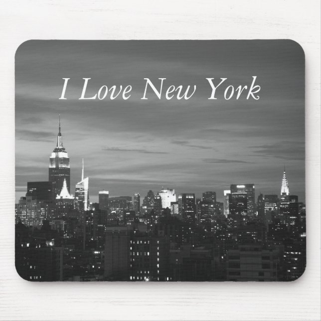 Tapis De Souris J'aime New York (Devant)
