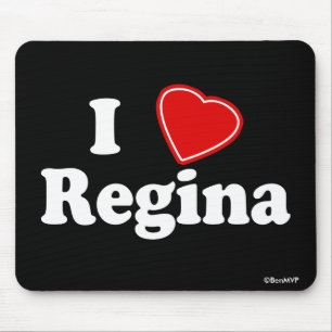 Tapis De Souris J'aime Regina