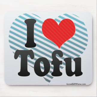 Tapis De Souris J'aime Tofu