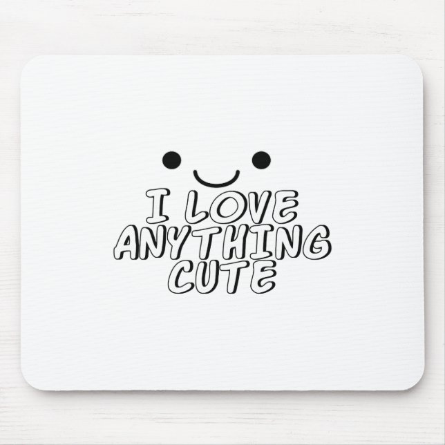 Tapis De Souris J'Aime Tout Ce Qui Est Mal (Devant)