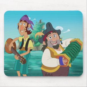 Tapis De Souris Jake et les pirates de Neverland  Sharky & Bones