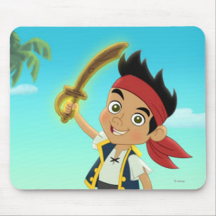 Tapis De Souris Jake et les pirates terrestres   Capitaine Jake
