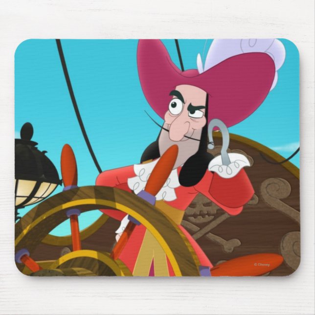 Tapis De Souris Jake et les pirates terrestres | Hook (Devant)