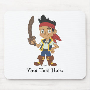 Tapis De Souris Jake et les pirates terrestres   Jake avec épée