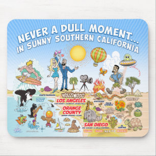 Tapis De Souris Jamais un moment accablant Souris de Californie du