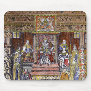 Tapis De Souris James I de l'Angleterre à la cour,