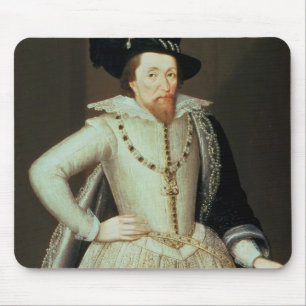 Tapis De Souris James I, portrait en buste