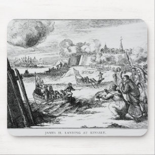 Tapis De Souris James II débarquant chez Kinsale, le 12 mars 1689
