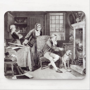 Tapis De Souris James Watt jouant avec la vapeur
