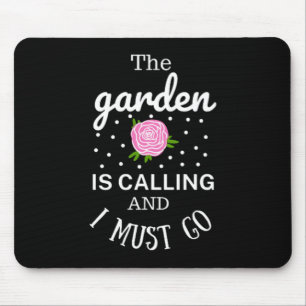 Tapis De Souris Jardin aux fleurs printanières