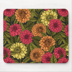 Tapis De Souris Jardin de Dahlia