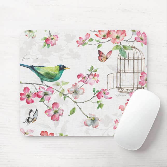 Tapis De Souris Jardin de Dogwood (Avec souris)