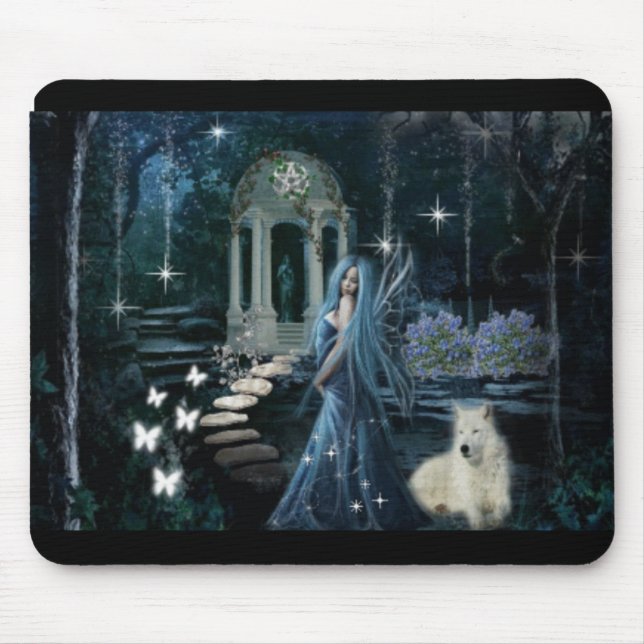 Tapis De Souris Jardin de Midnight (Devant)