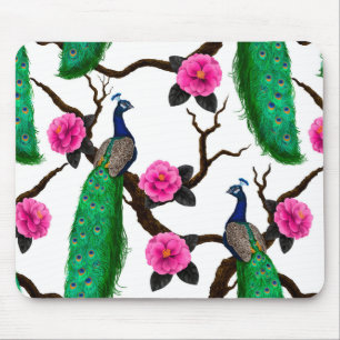 Tapis De Souris Jardin de Peacock