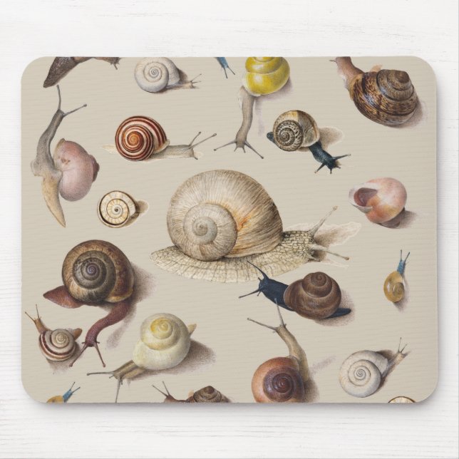 Tapis De Souris Jardin d'escargots Animaux de compagnie Gastropod  (Devant)
