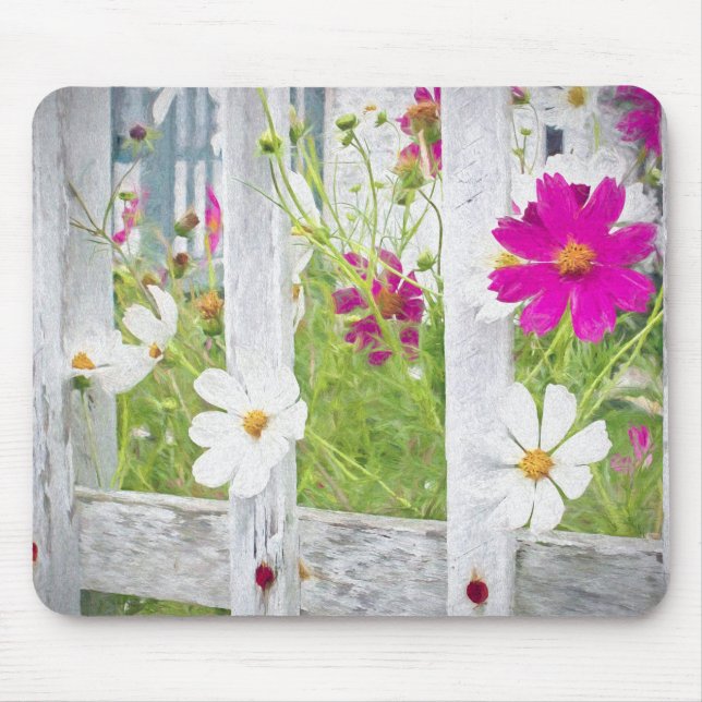 Tapis De Souris Jardin Fleur Cosmos (Devant)