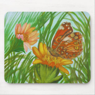 Tapis De Souris Jardin fleuri