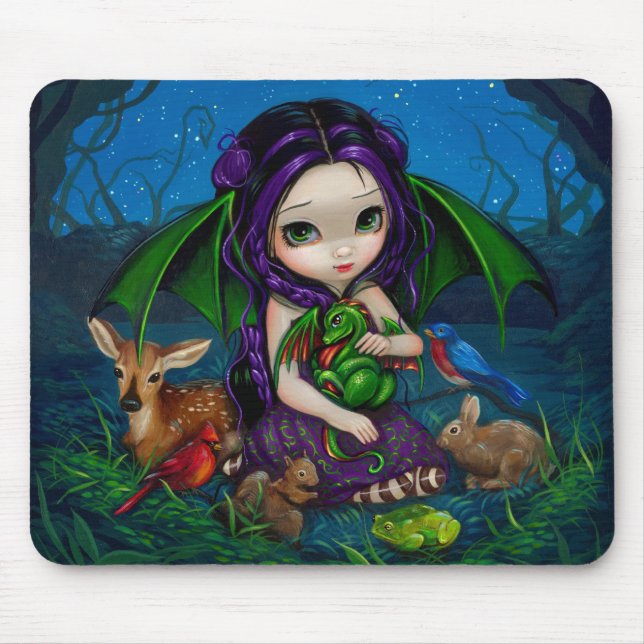 Tapis De Souris Jardin III" Mousepad "de Dragonling (Devant)