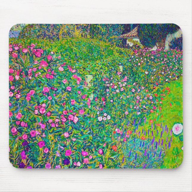 Tapis De Souris Jardin Italien, Gustav Klimt (Devant)