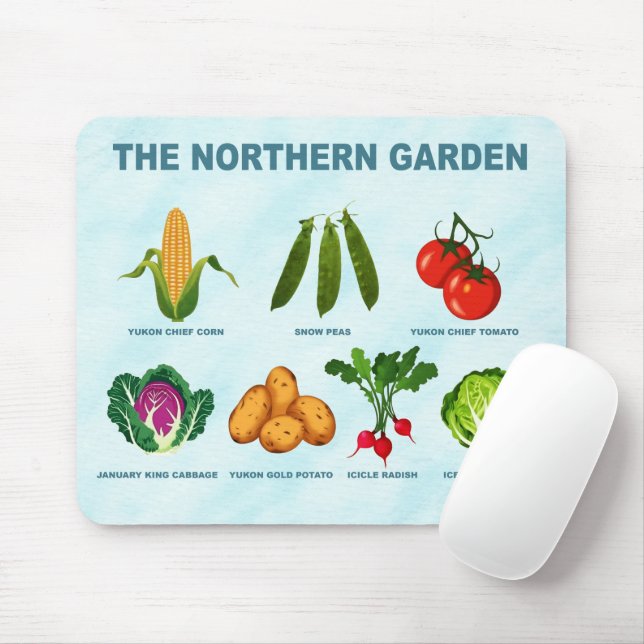 Tapis De Souris Jardin végétal du Nord (Avec souris)