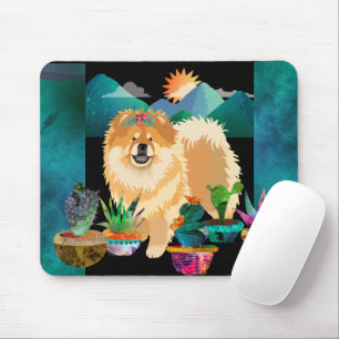 Tapis De Souris JARDINS ME FAIRE SOURIRE Chow - Mousepad