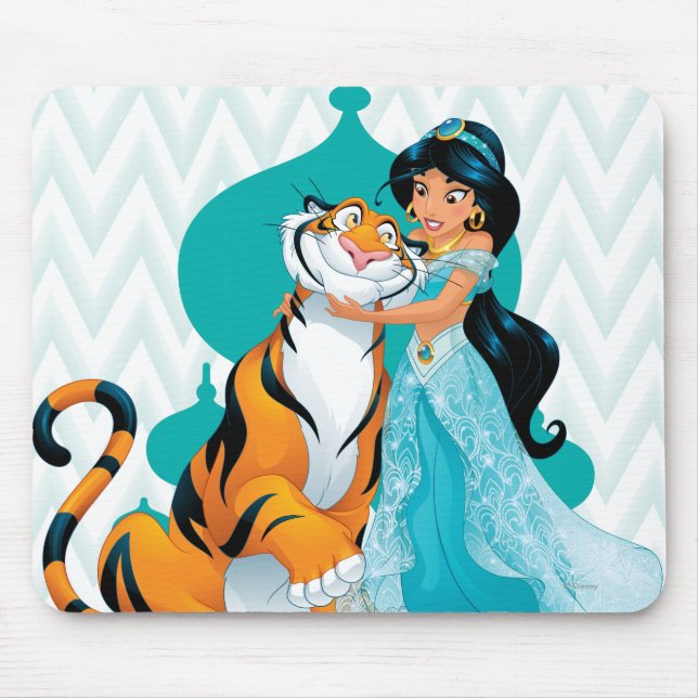 Tapis De Souris Jasmine et Rajah (Devant)