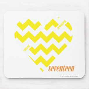 Tapis De Souris Jaune 4 de zigzag