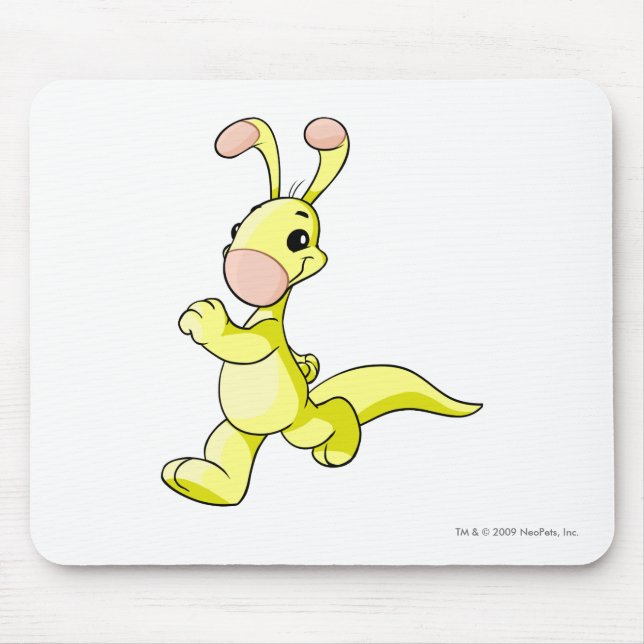 Tapis De Souris Jaune de Blumaroo (Devant)