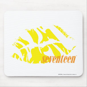 Tapis De Souris Jaune de zèbre