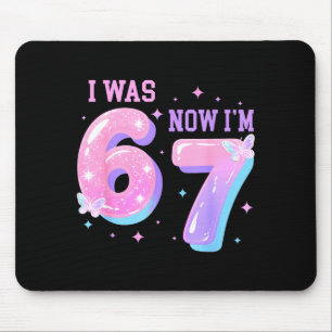 Tapis De Souris J'avais 7 ans pour mon anniversaire le 6 7 67 supe