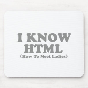 Tapis De Souris Je connais le html