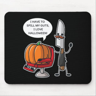 Tapis De Souris Je Dois Vider Mon Sac Je Suis Fan D'Halloween Citr