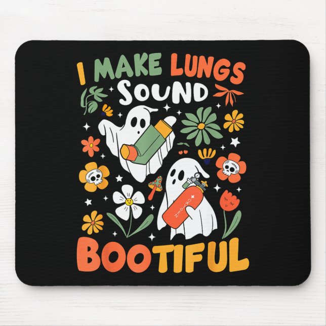Tapis De Souris Je fais respirer les poumons de belles sonorités T (Devant)
