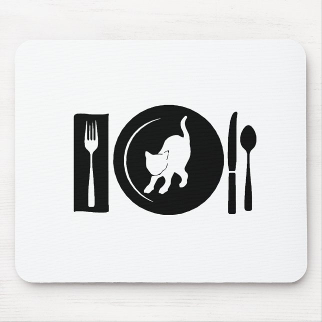 Tapis De Souris Je mange… (Devant)