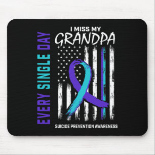 Tapis De Souris Je Me Manque Mon Grand-Père Suicide Prévention