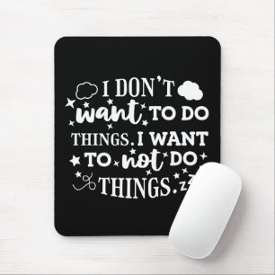 Tapis De Souris Je ne - Mousepad