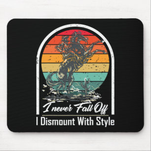 Tapis De Souris Je Ne Tombe Jamais Je Démonte Avec Style Cheval Lo