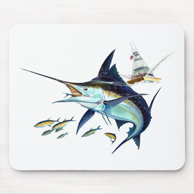 Tapis De Souris Je pêcherais plutôt ! (Devant)