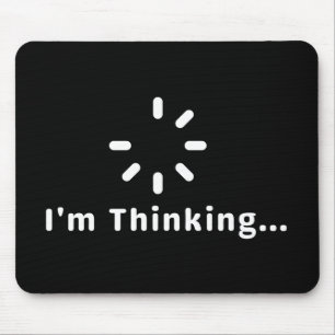 Tapis De Souris Je pense
