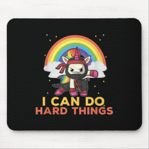 Tapis De Souris Je Peux Faire Des Choses Dures Rainbow Ninja