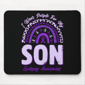Tapis De Souris Je Porte Du Violet Pour Mon Fils Sensibilisation À