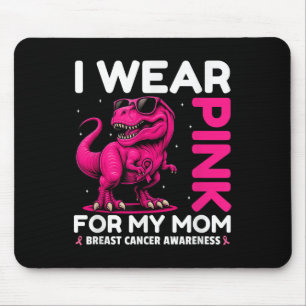 Tapis De Souris Je Porte Le Rose Pour Ma Maman Din De Sensibilisat